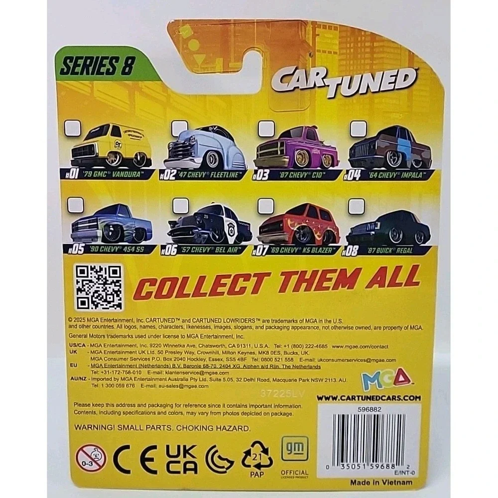New CAR TUNED Series 8 '87 CHEVY C10 #03 Kids Toy Collectible‎